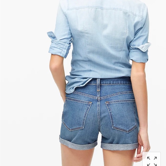 J.Crew - Classic denim short in dark Pacific blue wash - size 27 - Picture 3 of 8